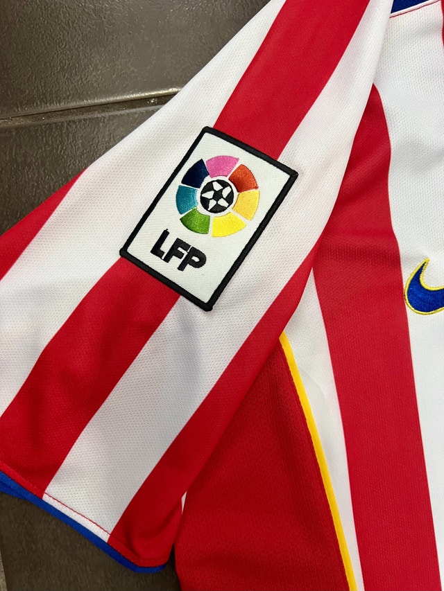 Atletico Madrid 2004/05 Retro Soccer Home Jersey - photo 5
