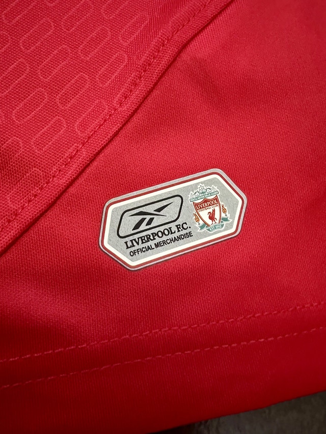 Liverpool Retro 2005 Gerrard Soccer Home Jersey - photo 5