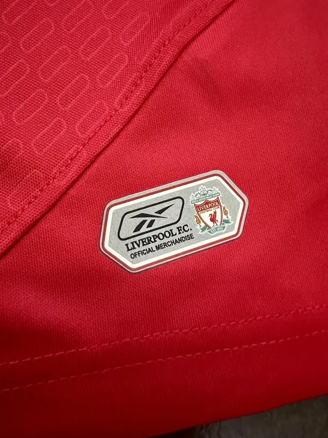 Liverpool Retro 2005 Gerrard Soccer Home Jersey - photo 5