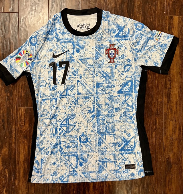 Portugal Euro cup R.Leao Soccer Jersey