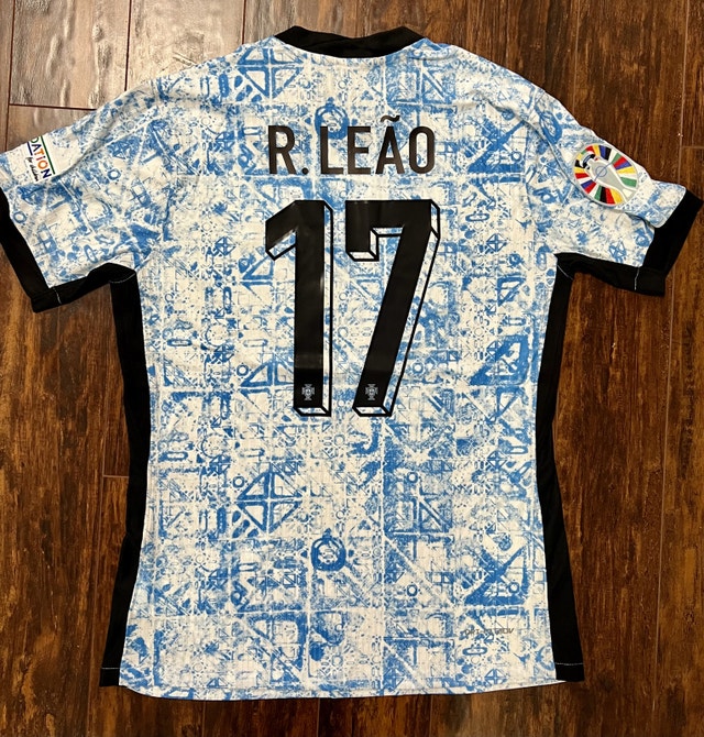 Portugal Euro cup R.Leao Soccer Jersey - photo 2