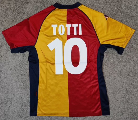 AS Roma retro Totti Soccer Jersey - photo 2