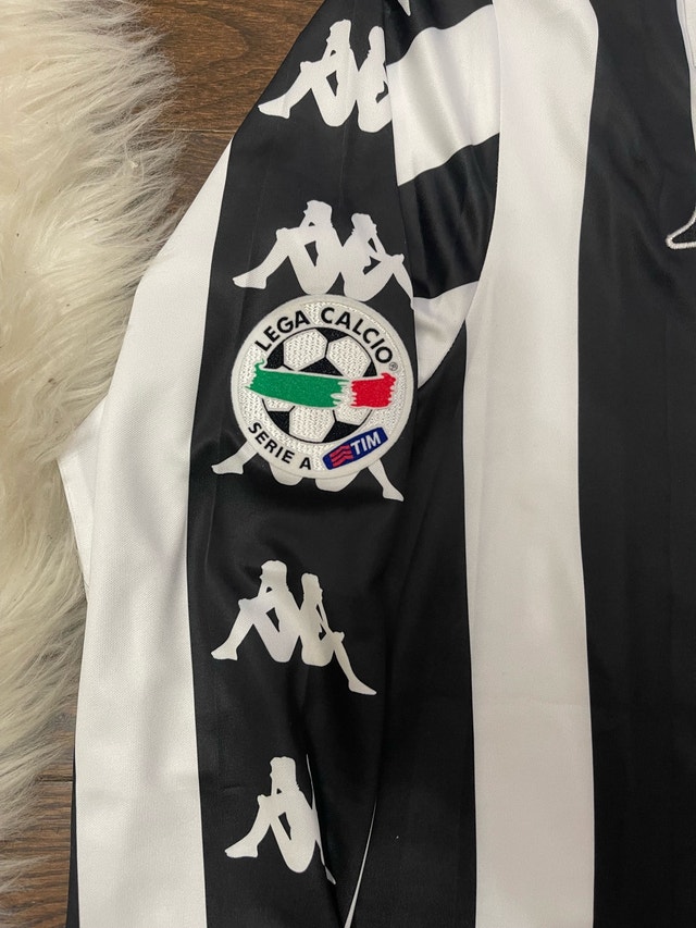 Juventus Retro Zidane 99/00 Soccer Home Jersey - Long Sleeves - photo 4