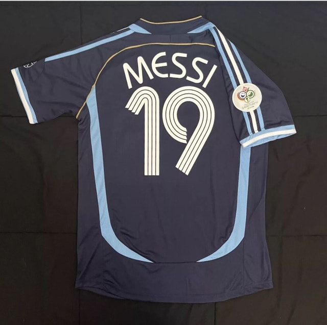 Argentina Messi 2006 Soccer Retro Jersey - photo 2