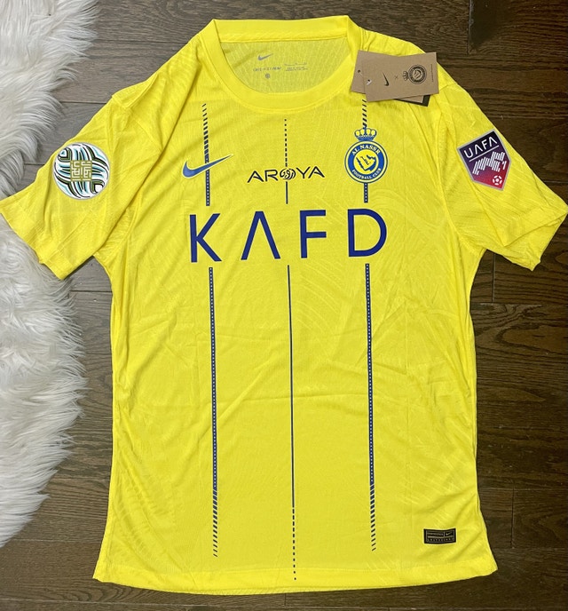 Al Nassr Ronaldo Soccer Jersey Top Quality XL