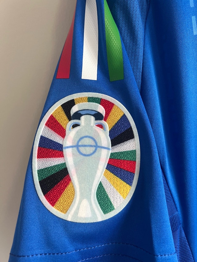 Italy Chiesa Euro Cup Soccer Home Jersey - photo 5