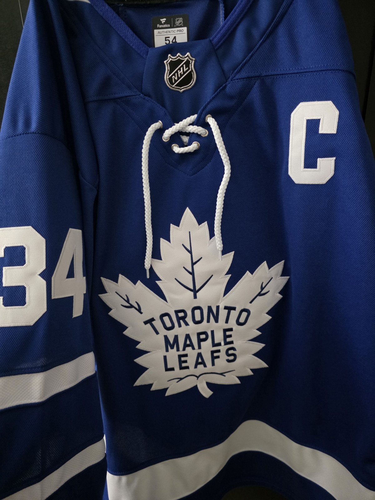 Toronto Maple Leafs Auston Matthews #34 Jersey