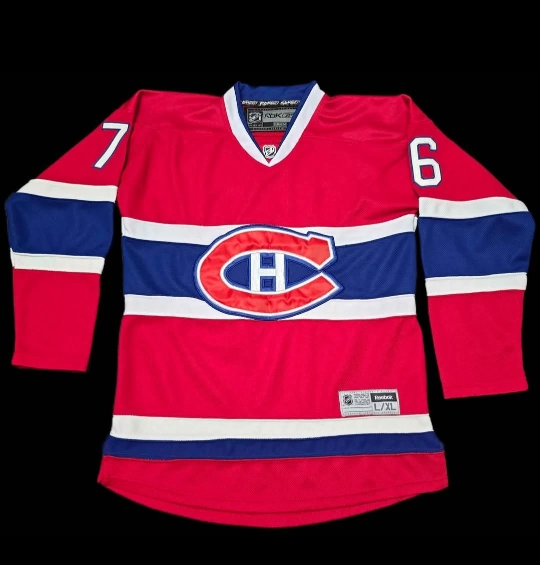 REEBOK PK SUBBAN MONTREAL CANADIENS NHL HOCKEY JERSEY XL