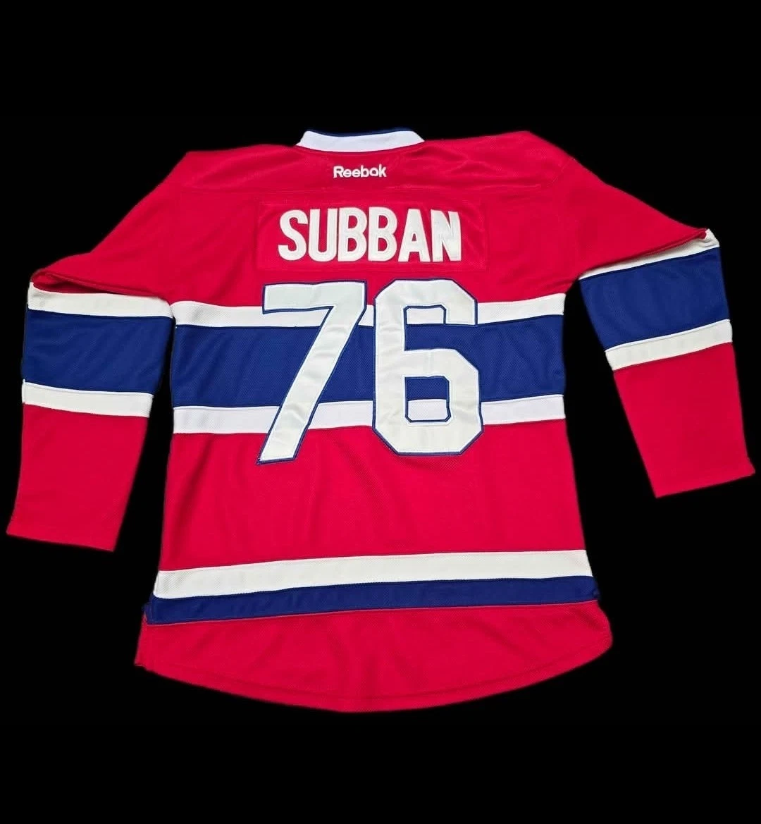 REEBOK PK SUBBAN MONTREAL CANADIENS NHL HOCKEY JERSEY XL - photo 2