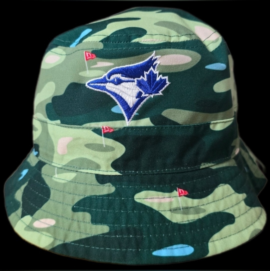 New Era Toronto Blue Jays MLB Blue / Camo Golf Bucket Hat