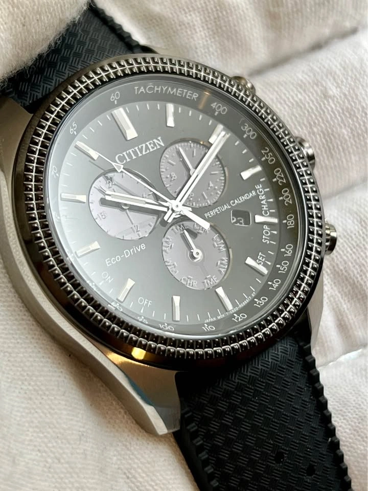 Citizen Eco Drive Perpetual Calendar Alarm Chronograph Men's Wat - photo 2