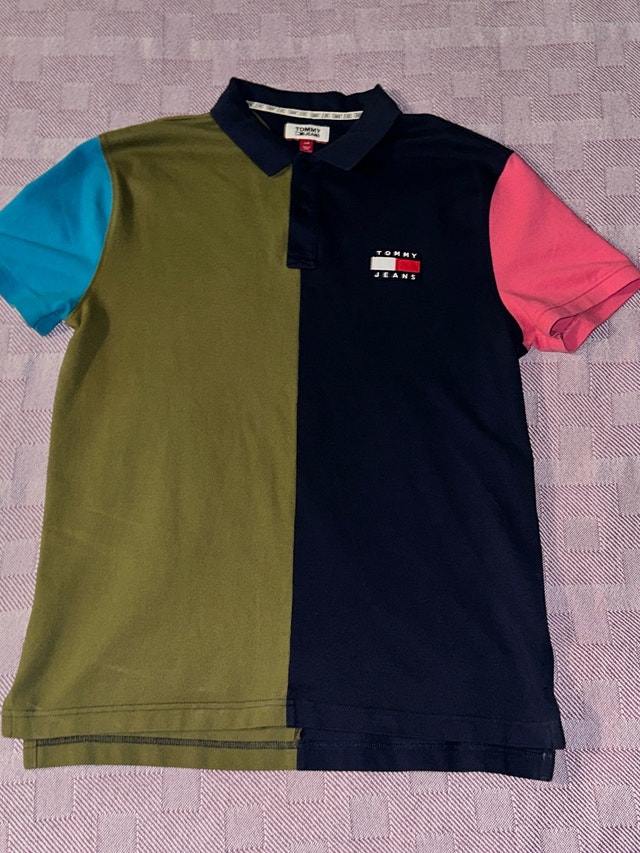 Tommy Jeans Color Block Bange Polo Shirt