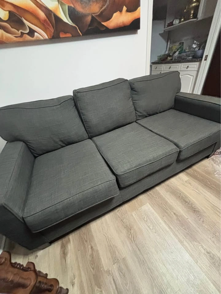 Like New The Brick Sofa couch 3 seater - photo 4