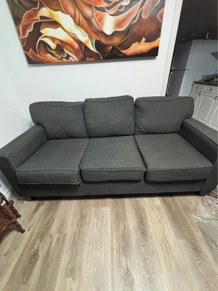 Like New The Brick Sofa couch 3 seater - photo 5