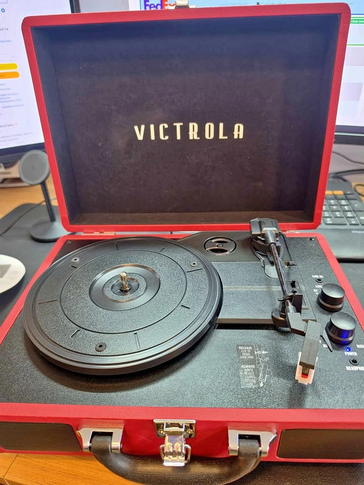 🎵 Tourne-Disque Vinyle Bluetooth Victrola - Record Player 🎵