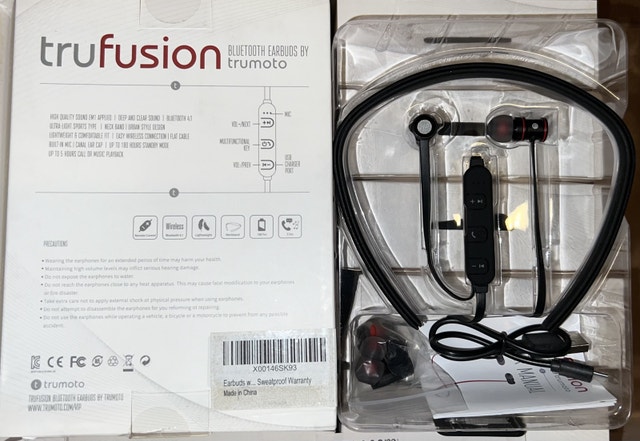 Bluetooth Stereo Earbuds (Sports) - photo 4