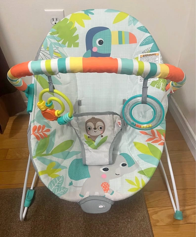 Rainforest Vibes Baby Bouncer (0-6mos)
