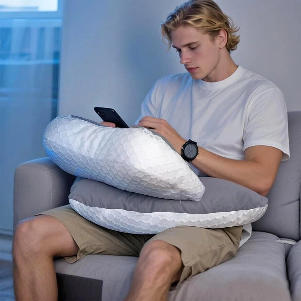 Gaming Pillow Arm Support Pillow for Bed & Sofa