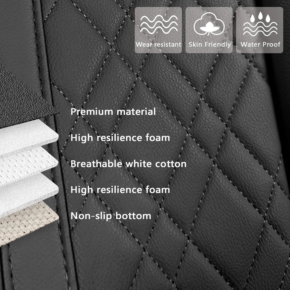 Car Back Seat Covers Universal Protectors - photo 4