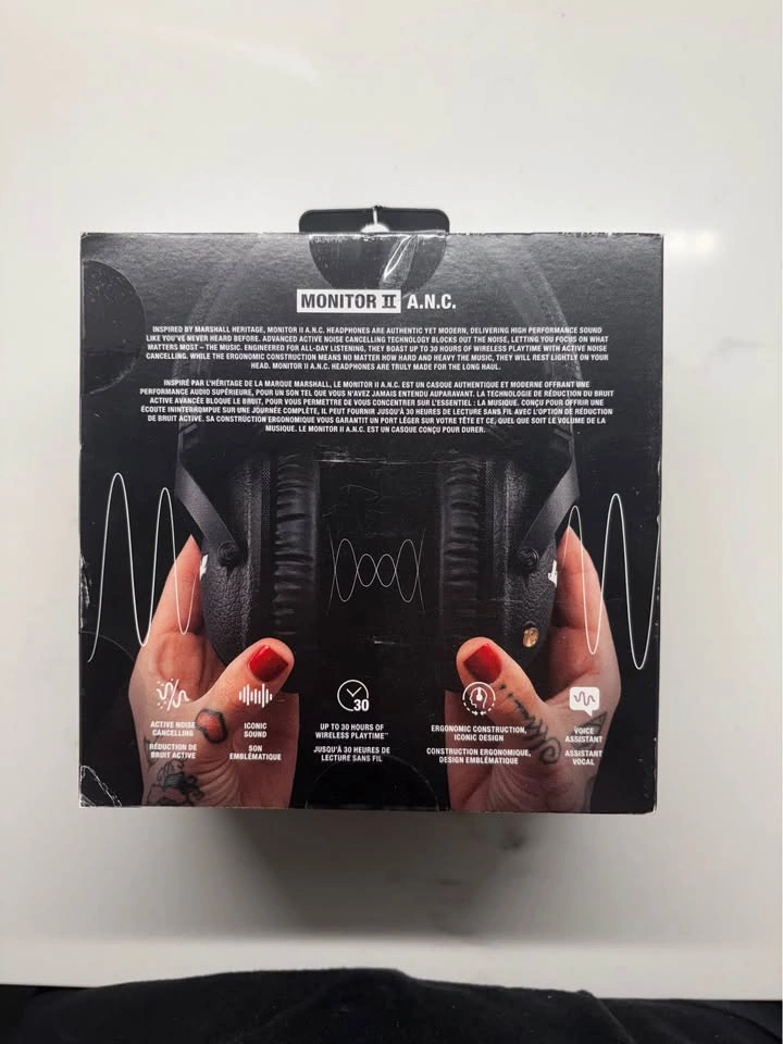 Marshall Monitor II ANC – Brand New Sealed - photo 2