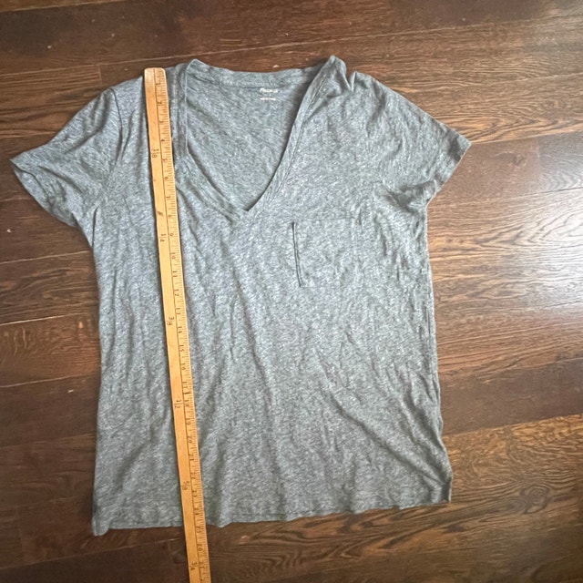 Classic Gray Madewell Soft Cotton Tshirt - Large - photo 5