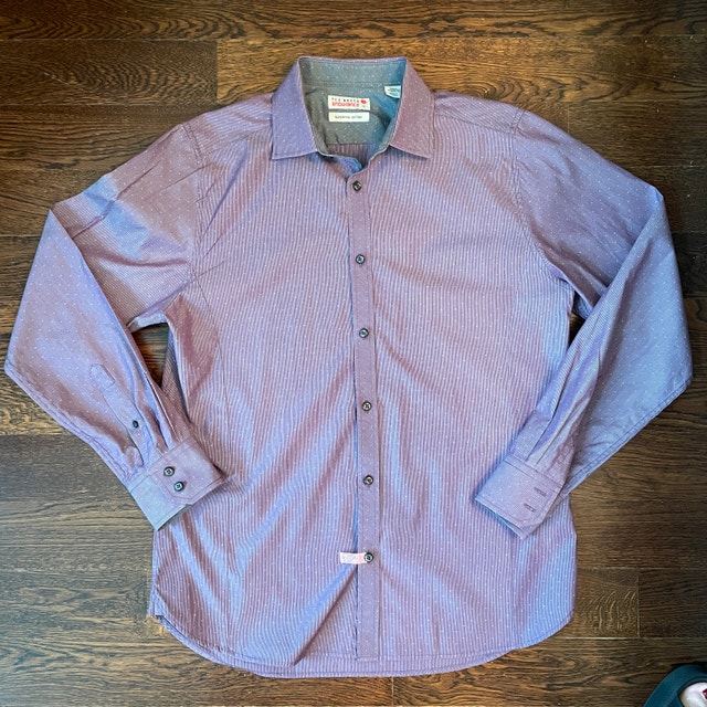 Ted Baker Endurance Men's Shirt - Purple - 16 neck