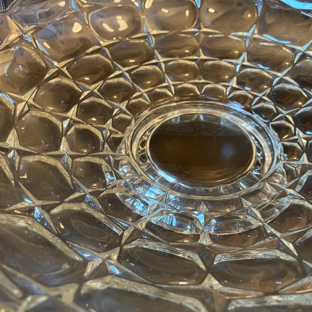 Vintage Indiana Glass Constellation Serving Bowl - photo 3