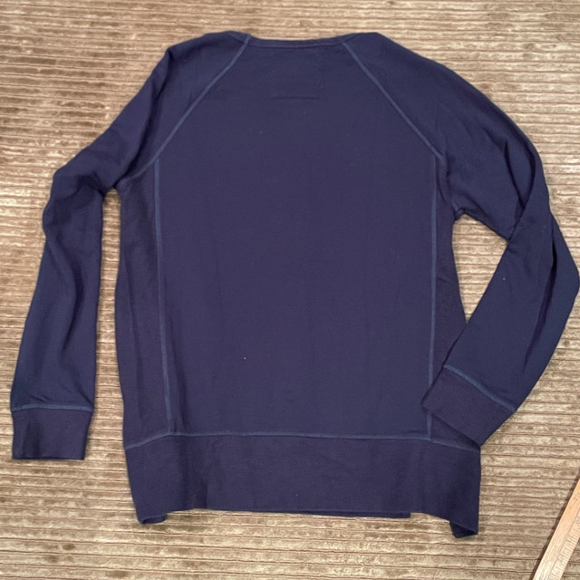 Daniel Buchner Luxury Navy Blue Sweat Shirt Jersey - Small - photo 4