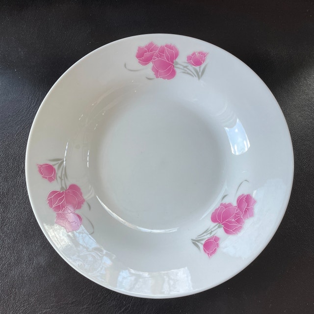 10 Shallow Porcelain Bowls - 9" Diameter - photo 3