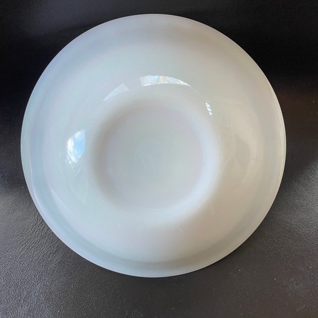 3 Vintage Federal Glass Moonglow Serving Bowls - photo 4