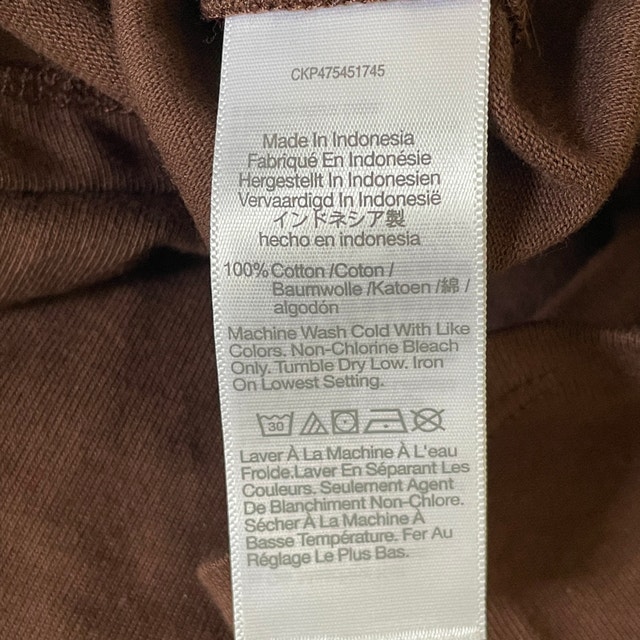 Madewell Brown Cotton Crop T-Shirt - Medium - NEW - photo 5