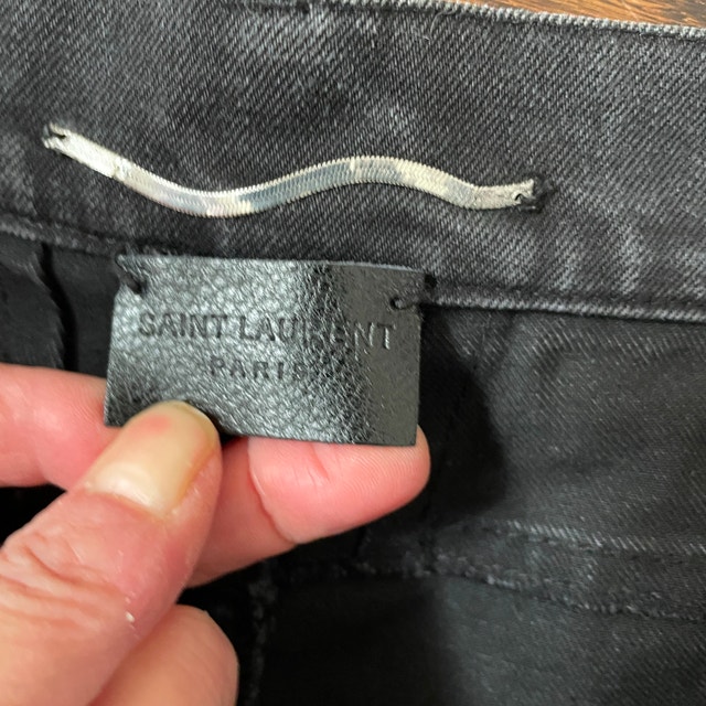 Saint Laurent Paris Men's D02 Skinny Jeans - Size 34 - photo 2