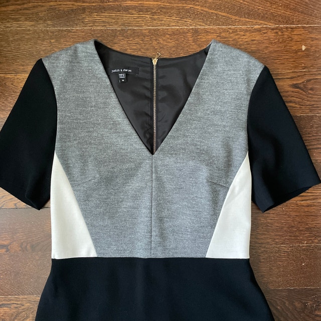Judith and Charles Wool Blend Dress - Size 10 - photo 2