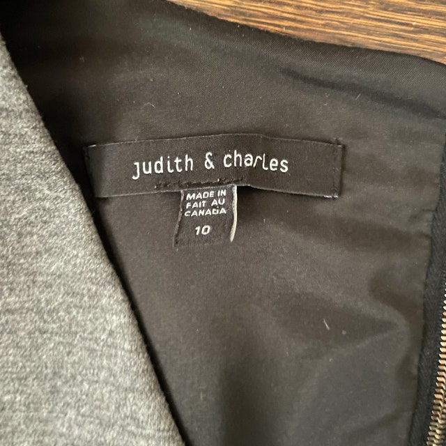 Judith and Charles Wool Blend Dress - Size 10 - photo 3