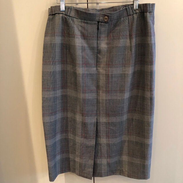 Vintage 80s Givenchy En Plus Pencil Skirt Germany Sz 12 - photo 4