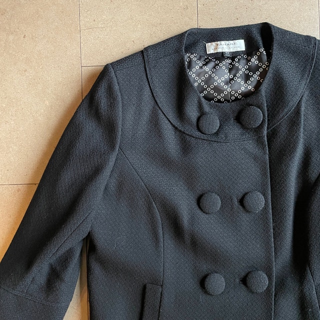 Vintage Tahari Arthur S. Levine Retro Black Jacket/Blazer-Sz 16W - photo 2