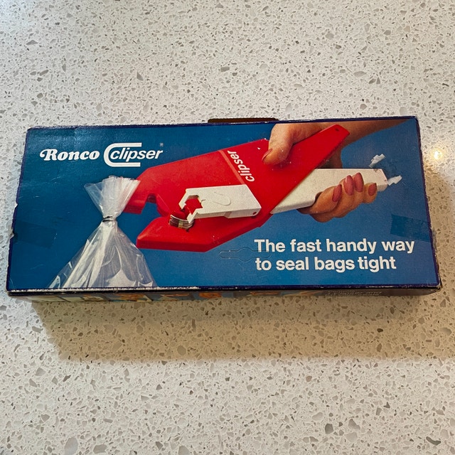 Circa 1978 Ronco Clipser - Vintage Bag Sealer - NEW
