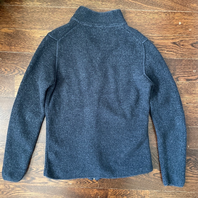 Phil Petter Men's Zipper Cardigan Sweater Wool/Cotton Blend - Sm - photo 2