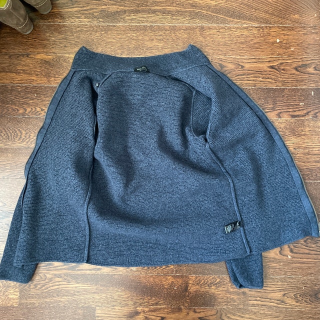 Phil Petter Men's Zipper Cardigan Sweater Wool/Cotton Blend - Sm - photo 3