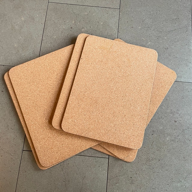 Set of 6 x Jason Cork Backed Table Placemats-11 1/4" x 8 1/4" - photo 3