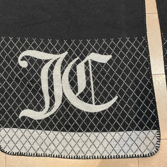 Juicy Couture Black/Gray Shawl/Wrap/Cape - ONE SIZE - photo 3