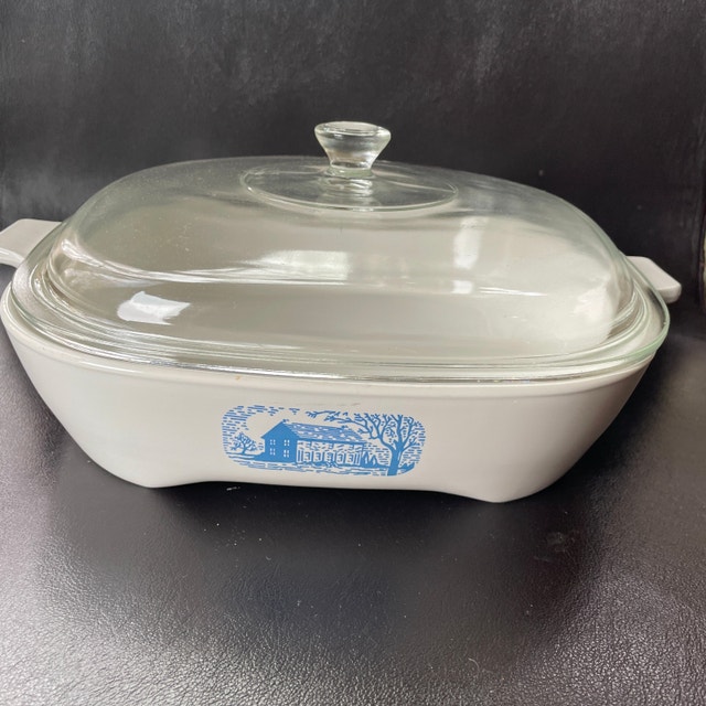 Vintage Corningware Amana Microwave Browning Skillet
