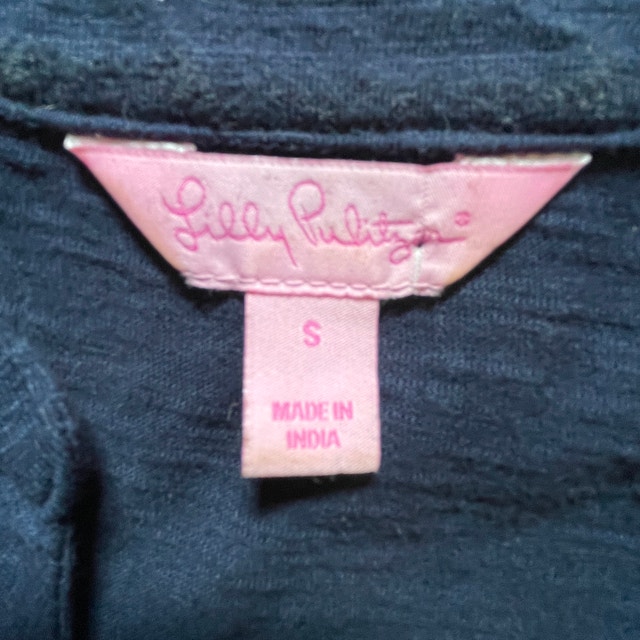 Lilly Pulitzer Blue Shay Ruffle Halter Mini Dress - Small - photo 4