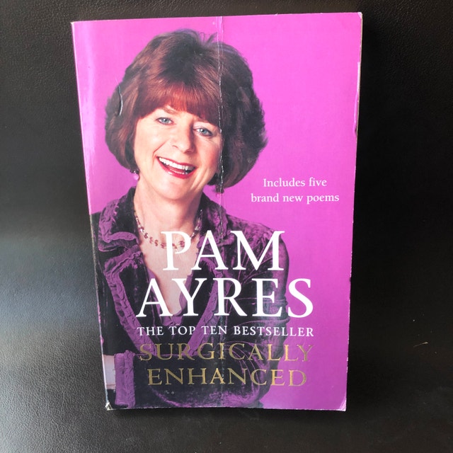 Surgically Enhanced by Pam Ayres - used book