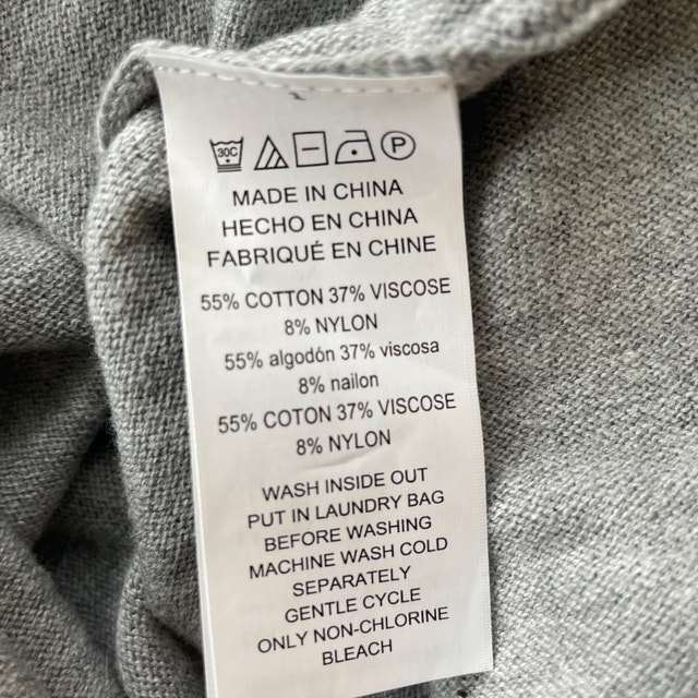 Michael Kors Fine Knit Grey Tunic Sweater - Small - photo 4