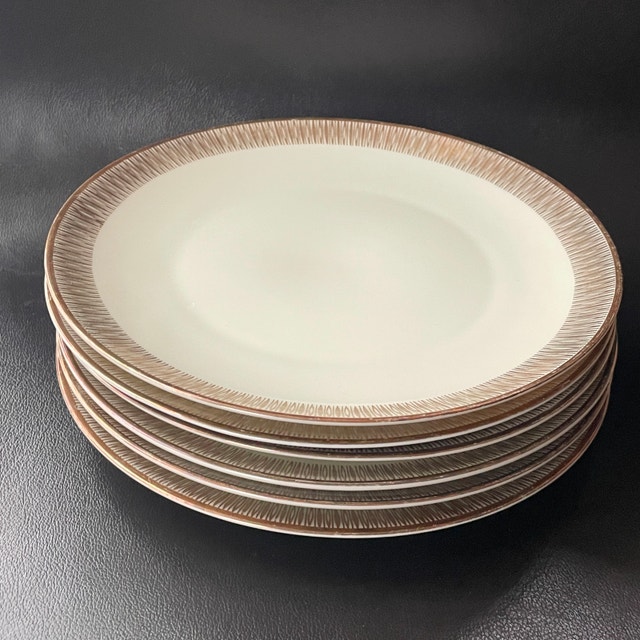 6 Vintage Salad/Dessert Plates Winterling Bavaria Germany