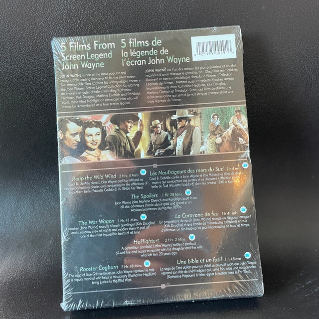 NEW John Wayne Movies DVD set - 5 films - photo 3