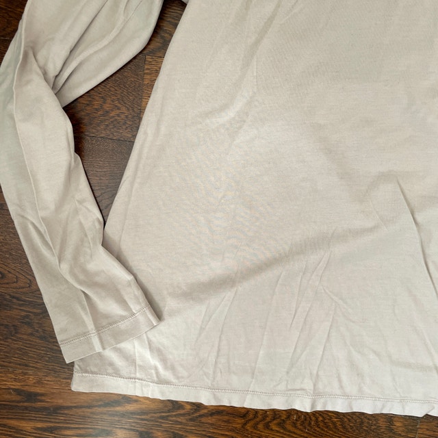 Transit Par Such Long Sleeve T-Shirt Top Jersey - Bone - Large - photo 2