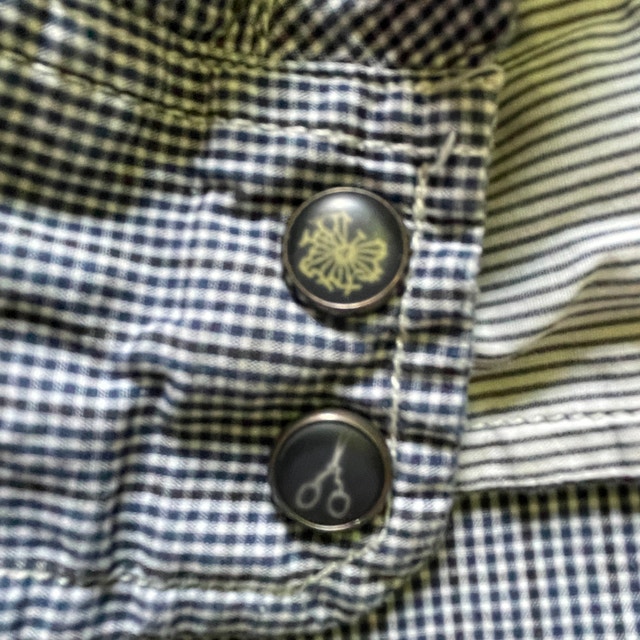 Maison Scotch Woman's Blue/White Cotton Blouse Shirt - Size Smal - photo 5