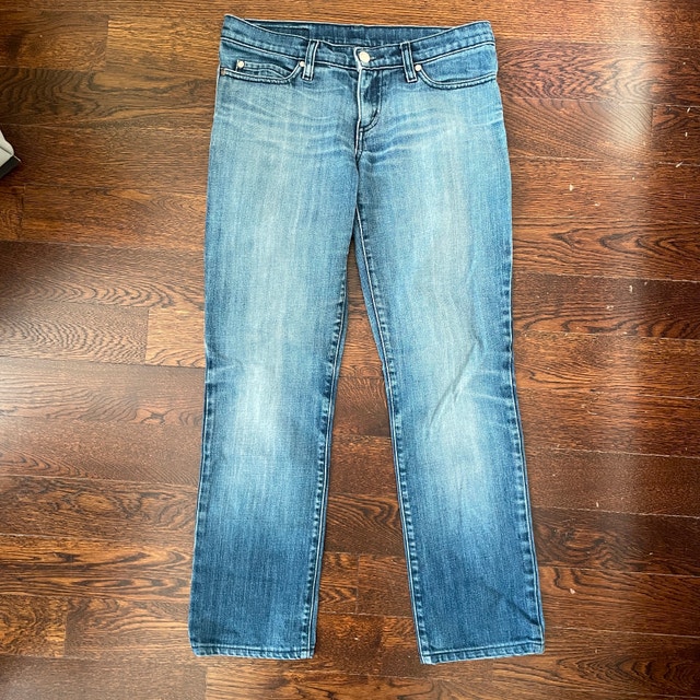 Australian Nobody Brand Light wash Straight Jeans - Size 26